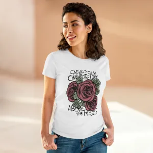 Women's Heavy Cotton ROSES Tee