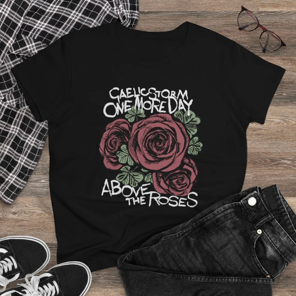 Women's Heavy Cotton ROSES Tee