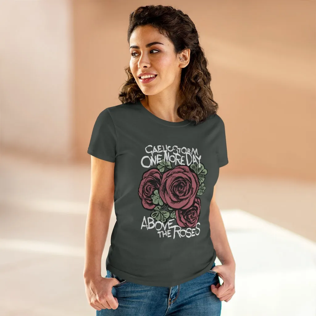 Women's Heavy Cotton ROSES Tee