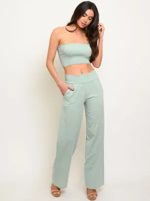 WOMEN'S SAGE 2PC. SET