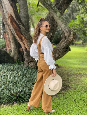 Woodstock Overalls - Caramel