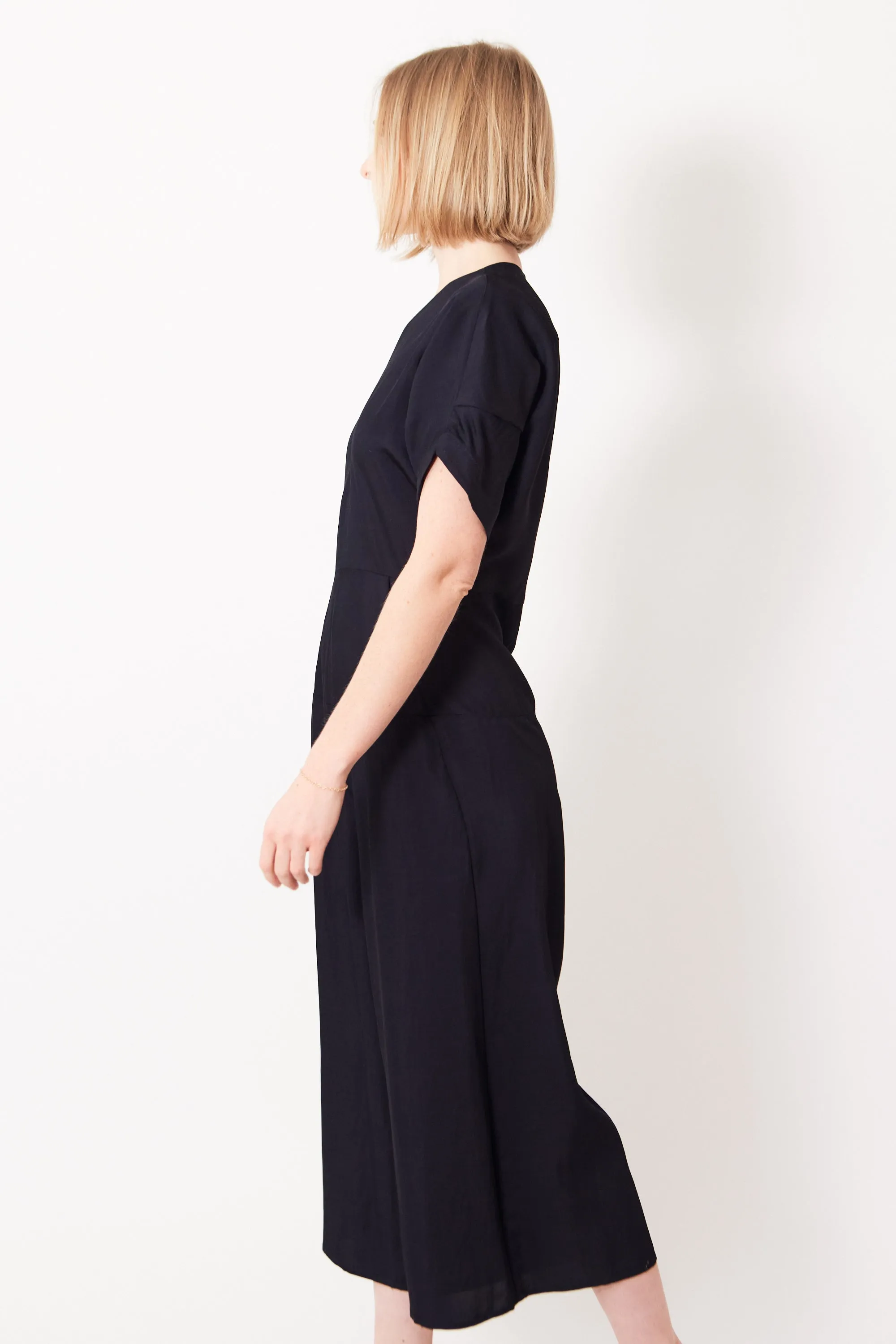 Zero   Maria Cornejo Aissa Eve Viscose Toile Jumpsuit
